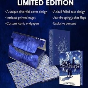 They Both Die at the End - Brand New Vibrant Special Edition Stenciled Edges
